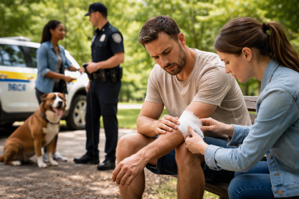 The First Three Steps Texans Should Take After a Dog Bite Injury