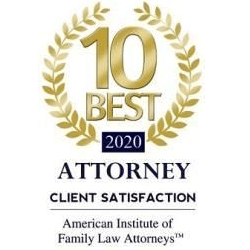 10 Best | 2020 | Attorney Client Satisfaction | American Institute of Family Law Attorneys