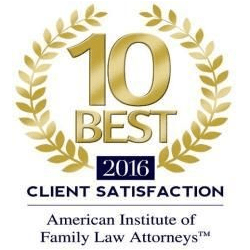 10 Best 2016 | Client Satisfaction | American Institute of Family Law Attorneys