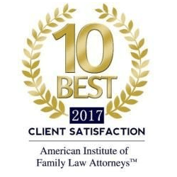 10 Best | 2017 | Client Satisfaction | American Institute of Family Law Attorneys